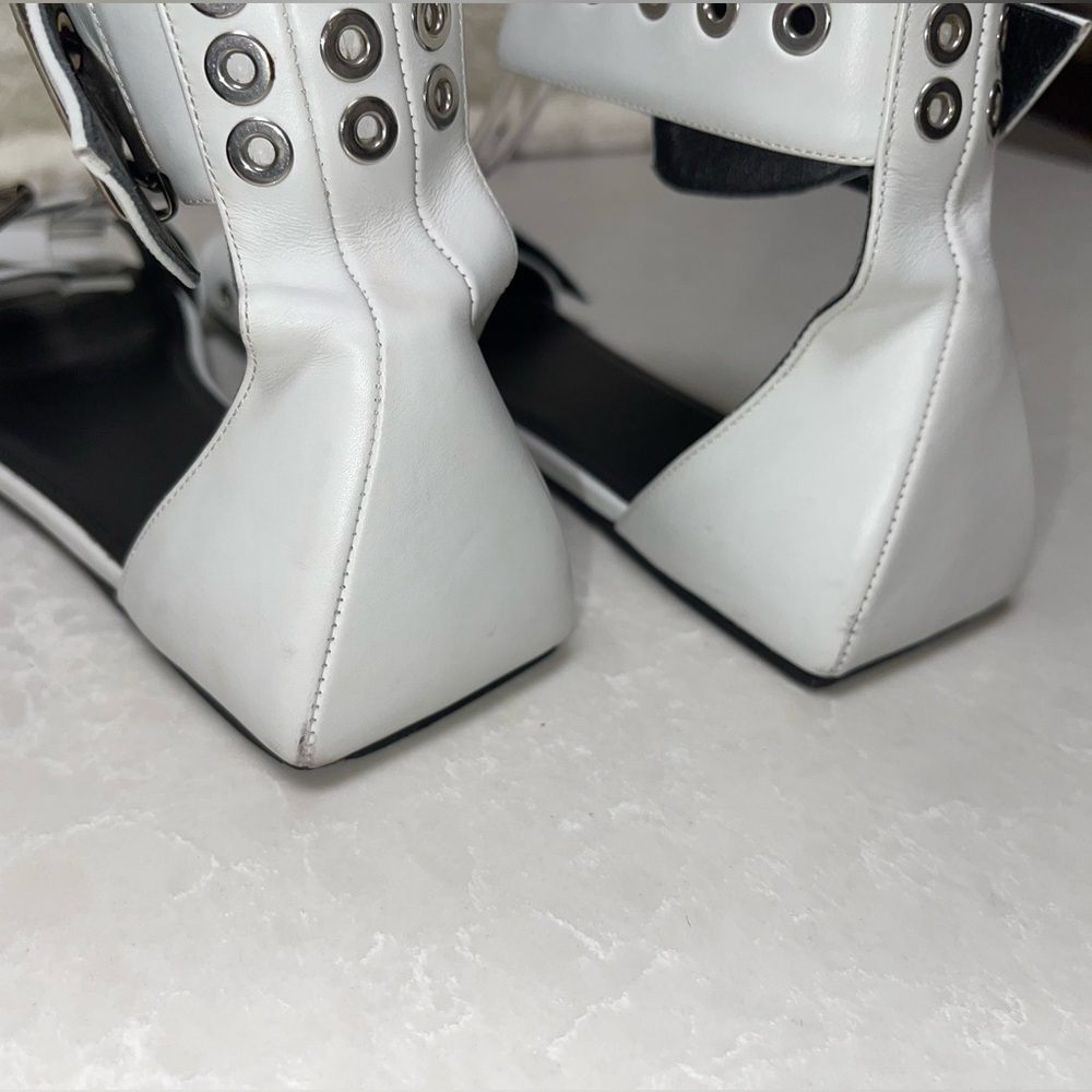 EUC Balenciaga Belt Flat Ankle Strap Sandal. Size 39 - Picture 10 of 12